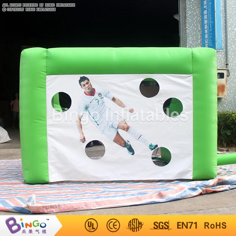Free Delivery sports toy inflatable football soccer goal gate hot sale PVC interactive soccer football games free shipping sealed airtight basketball goal inflatable sports games with free ce pump