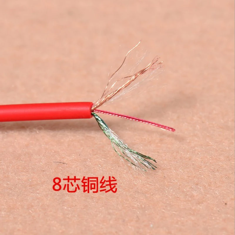 20Meters DIY Audio Earphone Cable Repair Replacement Headphone Copper Wire TPE Cord