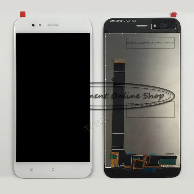 100% протестированный 5 дюймовый ЖК-дисплей для Xiaomi Mi A1 MiA1 дигитайзер сенсорный