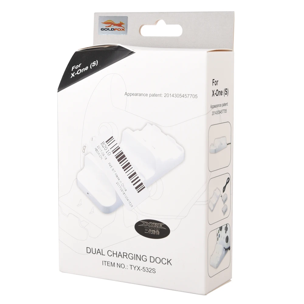 Для игровой приставки XBOX ONE зарядное USB устройство с двойной зарядкой + 2