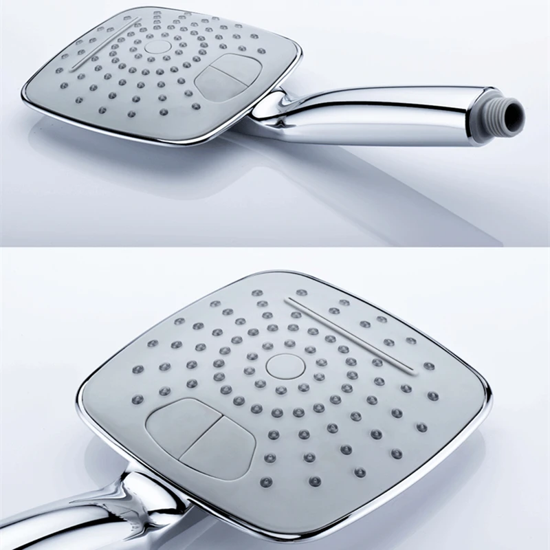 

Hongdec High Pressure ABS 2 Function Spa waterfall Hand Held Shower Head set Chrome
