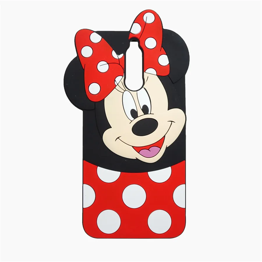 Phone Case For Huawei mate 10 Lite Cases cute 3D Cartoon Black Minnie Silicone Soft for 20 cover |