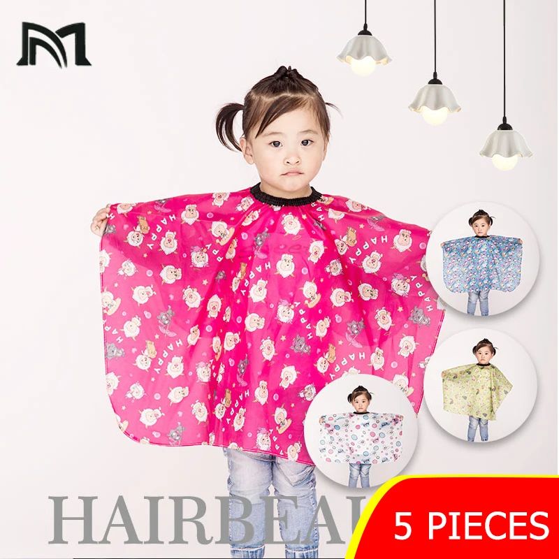5 pcs Hairdressing Wraps For Kids 1x 28