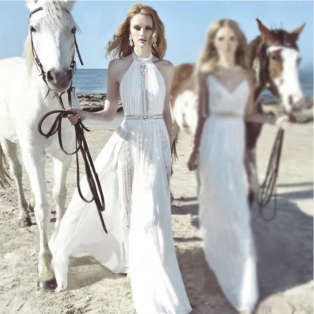 Long Chiffon Beach Dress