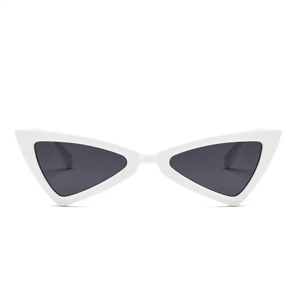 Кошачий глаз солнцезащитные очки для женщин Нерегулярные UV400 очки солнцезащитные очки PC рамка смола линзы очки для путешествия для мужчин oculos feminino Декор - Цвет линз: 2