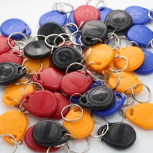 125 кГц EM4305 T5577 записываемый дубликатор для создания копий 125 кГц RFID бирка в виде брелка для ключей жетон кольцо близость RFID карты 10 шт./лот