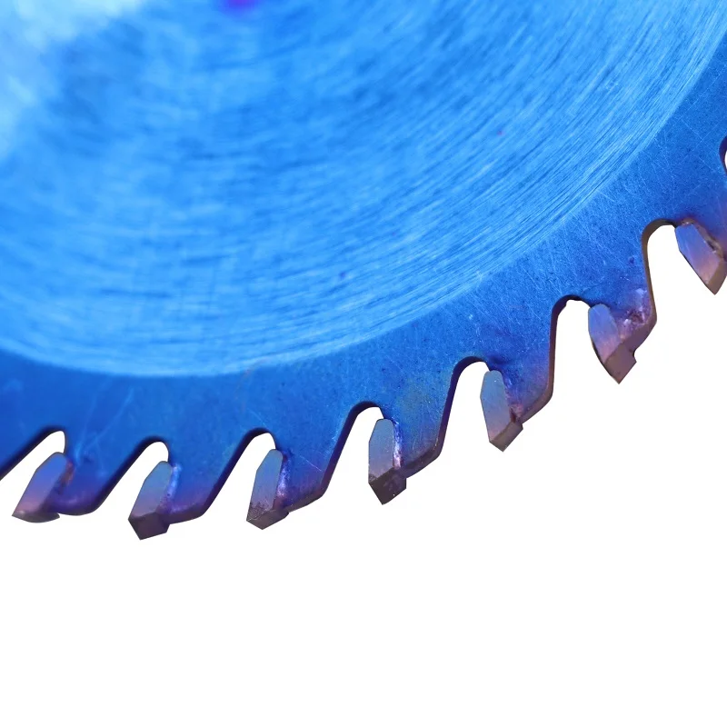 1 шт. 85x15 мм 24/36 зубьев TCT циркулярное пильное полотно 85x10 мм Nano голубое покрытие лезвие для пилы по дереву твердосплавный режущий диск мини пильный диск