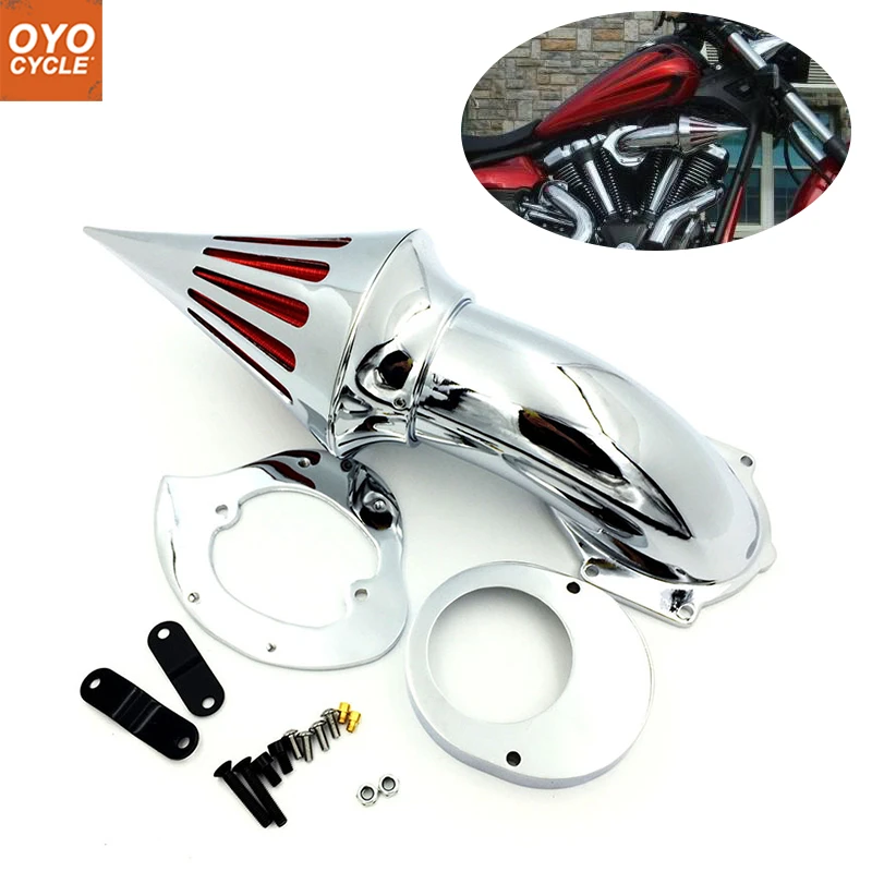 Kit de filtros de admisión para motocicleta Honda Shadow 600, cono de púas, accesorios para 12, VLX 600, 1999, 2000, 2001, 2012|Sistemas y filtros de aire| - AliExpress