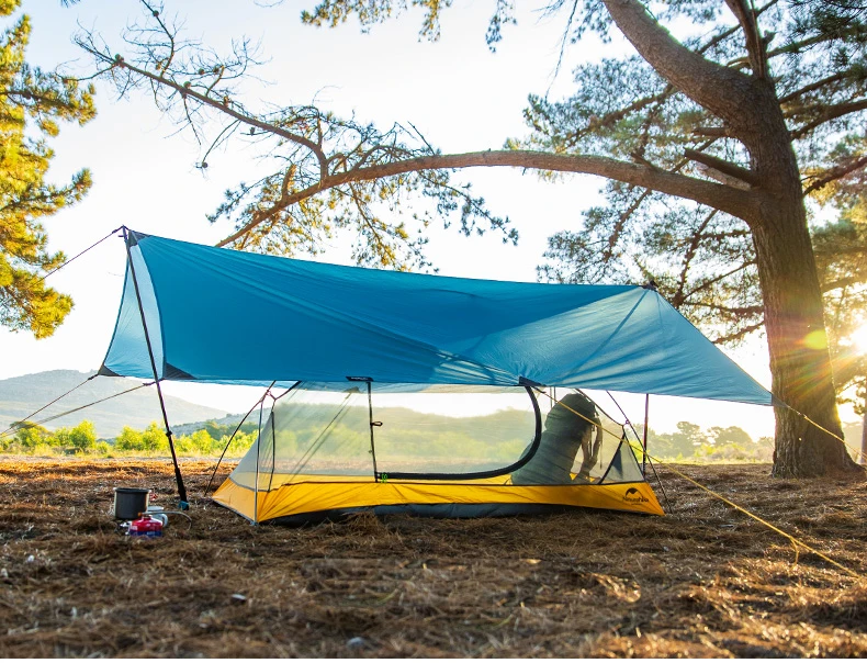 Naturehike открытый кемпинг выживания солнцезащитный навес мульти-человек Зонт Сверхлегкий переносная палатка Водонепроницаемый пляж