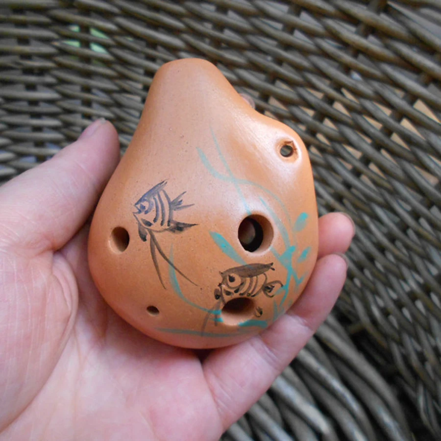 12 отверстий SF ocarina профессиональный духовой музыкальный инструмент сопрано F Klin-fied ocarina Flauta форма подводной лодки Zelda подарок