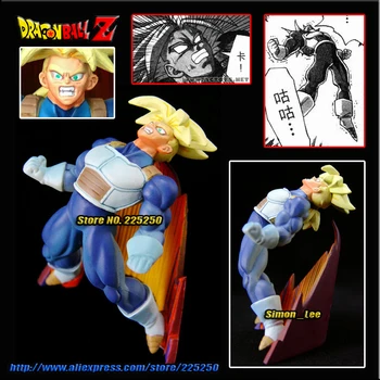

Japan Anime DRAGONBALL Dragon Ball Z/Kai Genuine Original MegaHouse Capsule/Gashapon NEO Toys Figures P 15 Trunks Super Saiyan