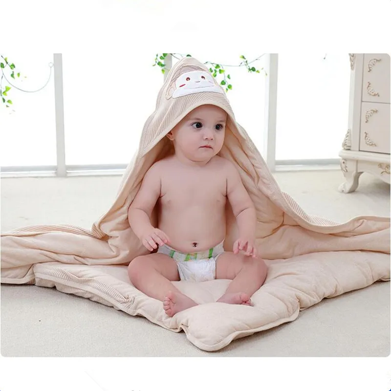

Color Soft Cotton Sleeping Bag Newborns Sleeping Bag Envelope For Baby New Newborn Baby Boys Girls Air Conditioning Warm Quilt