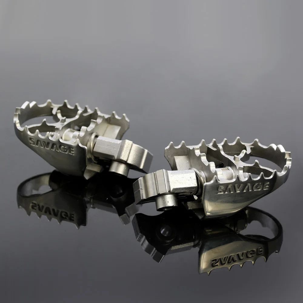 Motorcycle Accessories Footrests Foot Pedals Stainless Steel Foot Pegs FootRest For BMW R1250GS Adventure Lc R 1250 GS R1150GS R1200GS Adv
