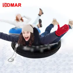 DMAR 89 см/35 "надувной круг, Фламинго Лыжный спорт сани снег шин сноуборд быстрого клапаны тяжелых сделано утолщение Материал бесплатная сумка