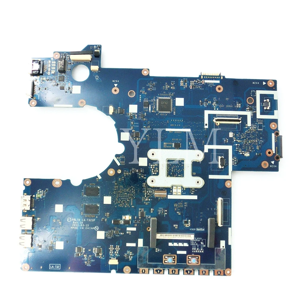 شحن مجاني K73B اللوحة ل ASUS PBL70 LA-7323P X73B K73B X73BY K73BY X73BR K73BR اللوحة المحمول اختبار العامل