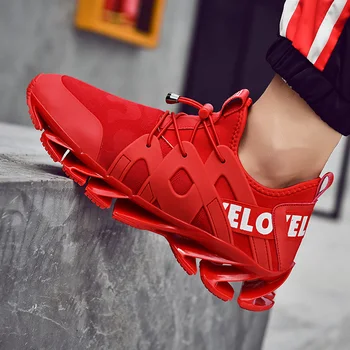 

Men Sneakers Outdoor Sport Trainer Shoes Breathable Jogging Soft Casual Slip On Shoes Lightweight Running Blade Shoes Men 39-44