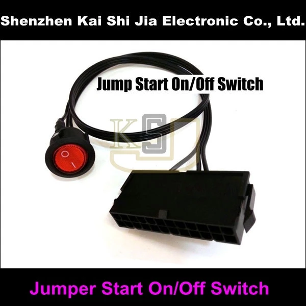 Popular High Quality PC 24Pin ATX/EPS Power Supply Jumper Start On/Off