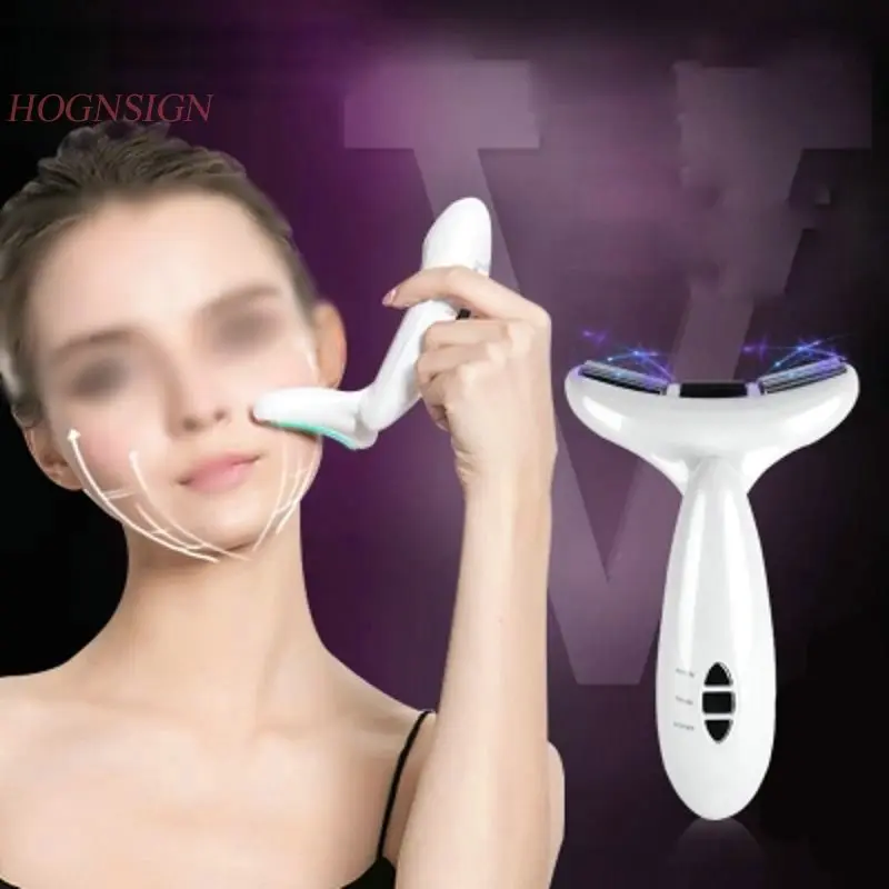 Micro current beauty massager face massager roller massage double chin