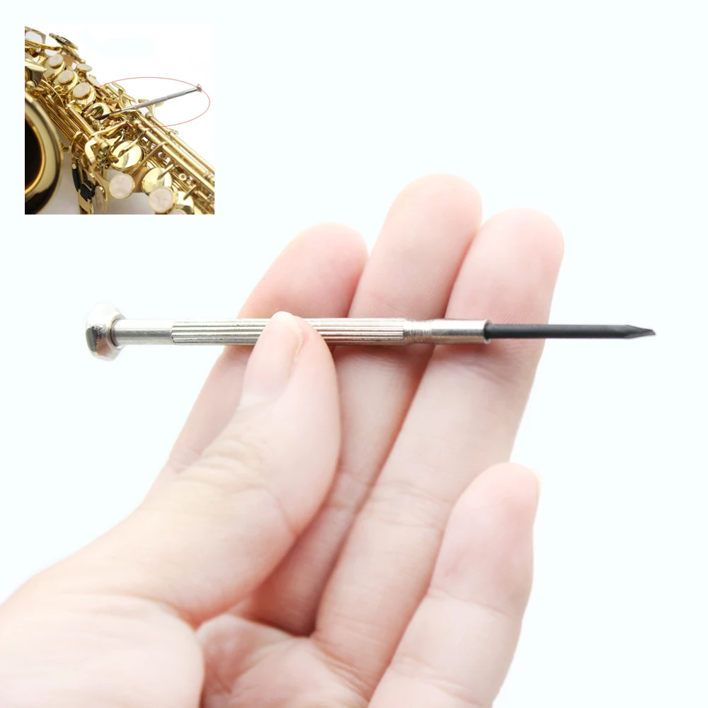 Portable Mini Pocket Screwdriver Metal for Flute Saxophone