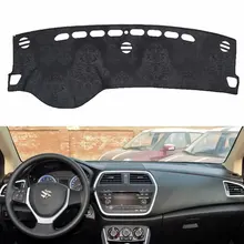 Для Maruti Suzuki SX4 S-Cross 2013 фланель Dashmats приборной панели крышки тире Pad коврик в машину аксессуары