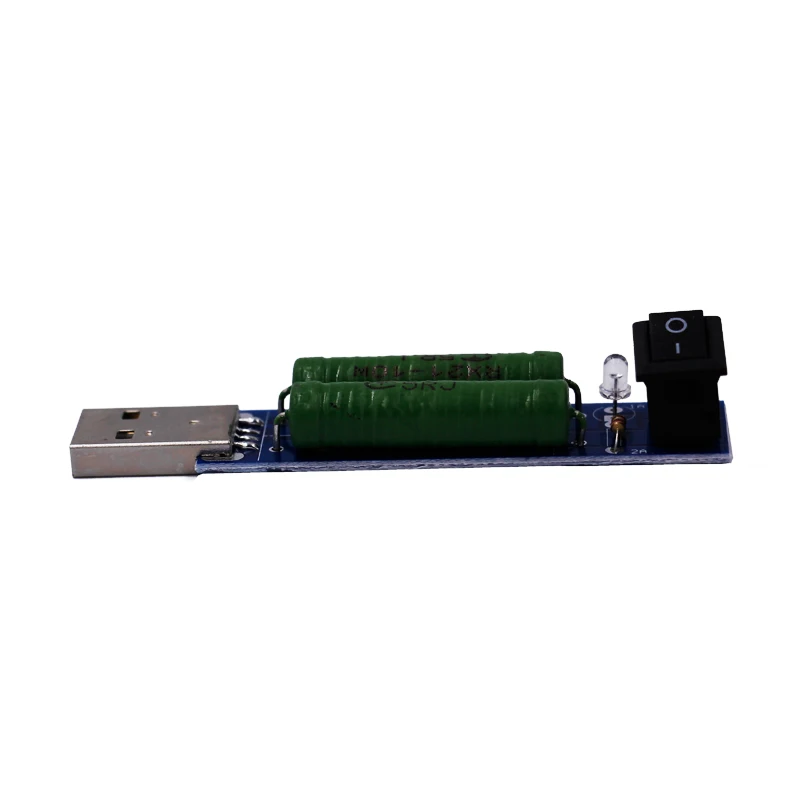 

100Pcs/lot USB 1A Load Resistance Resistors test equipment Mobile 2A Power Aging diacharge module current