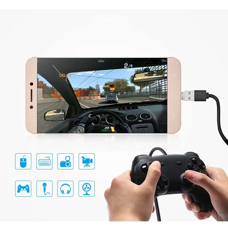 FFFAS Android Micro USB Type c OTG Кабельный разъем адаптер C конвертер для Мобильный телефон