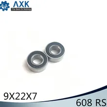 608/9 Bearing ABEC-1 ( 4 PCS ) 9x22x7 mm Miniature 608/9 RS 2RS Ball Bearings 608-9 2RS 608/9RS Bearing 608/9 Bearing ABEC-1 ( 4 PCS ) 9x22x7 mm Miniature 608/9 RS 2RS Ball Bearings 608-9 2RS 608/9RS Bearing