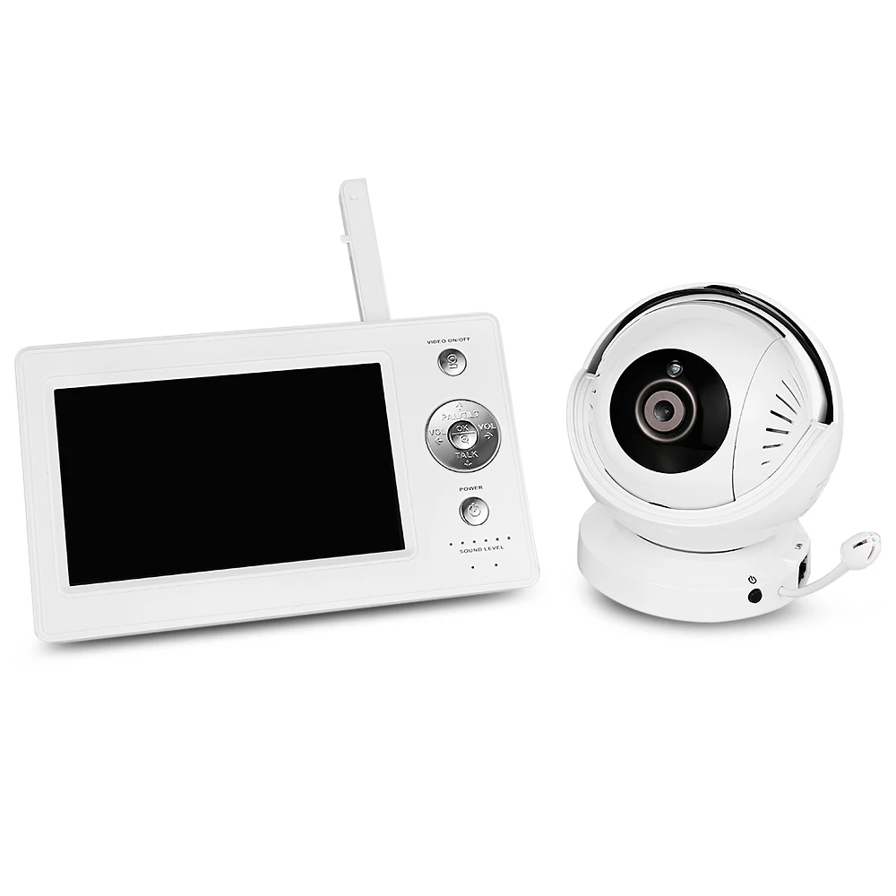 

HD Newborn Baby Monitor With Zoomable WiFi Night Vision Baby Sleeping Monitors Digital 5 Inch LCD Color Camera Night Vision