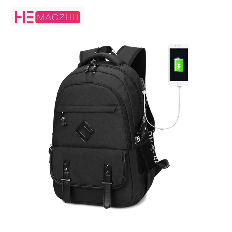

15-inch Laptop Backpack Men and Women Waterproof Multi-functional Student Bag with USB Charging Port Outdoor Travel Backpack