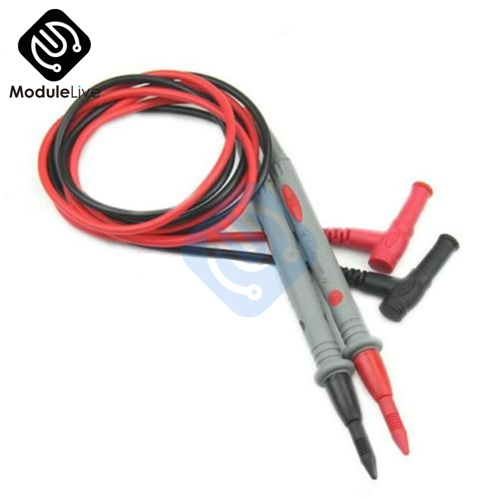 

1Pcs 1000V 10A Needle Tip Probe Test Leads Pin Hot Universal Digital Multimeter Multi Meter Tester Lead Probe Wire Pen Cable