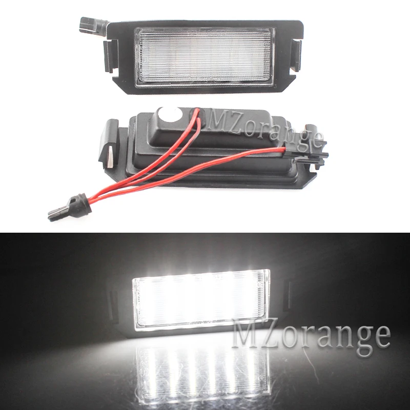 

For Hyundai I10 I20 tiburon coupe Veloster FS XG30 Terracan HP for Kia Rio Picanto TA Soul 2pcs LED number License plate lights