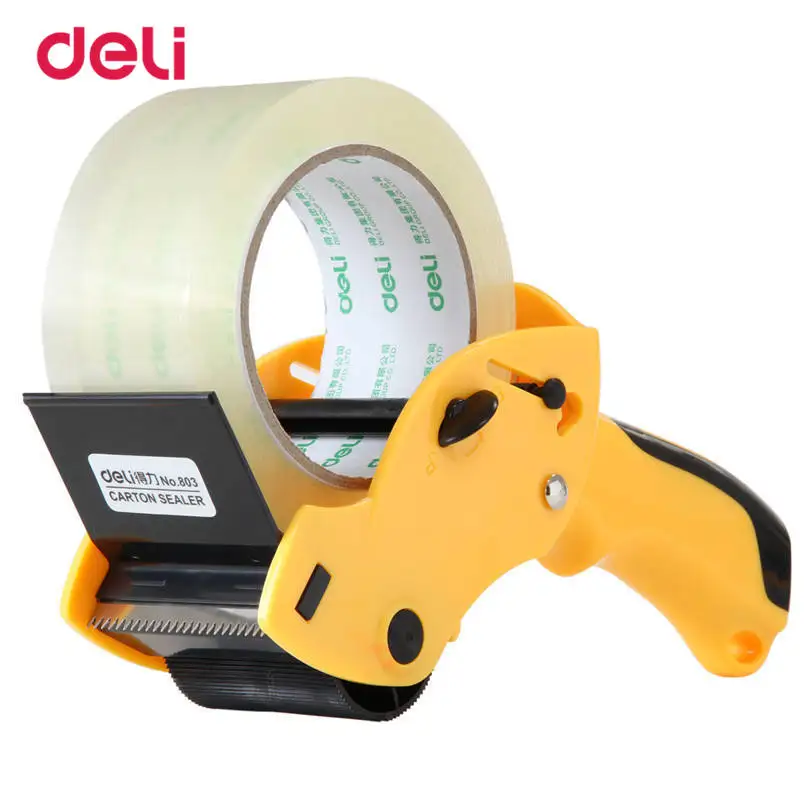 Deli 60mm Wide Package adhesive tape cutter Sealing Adhesive Tape