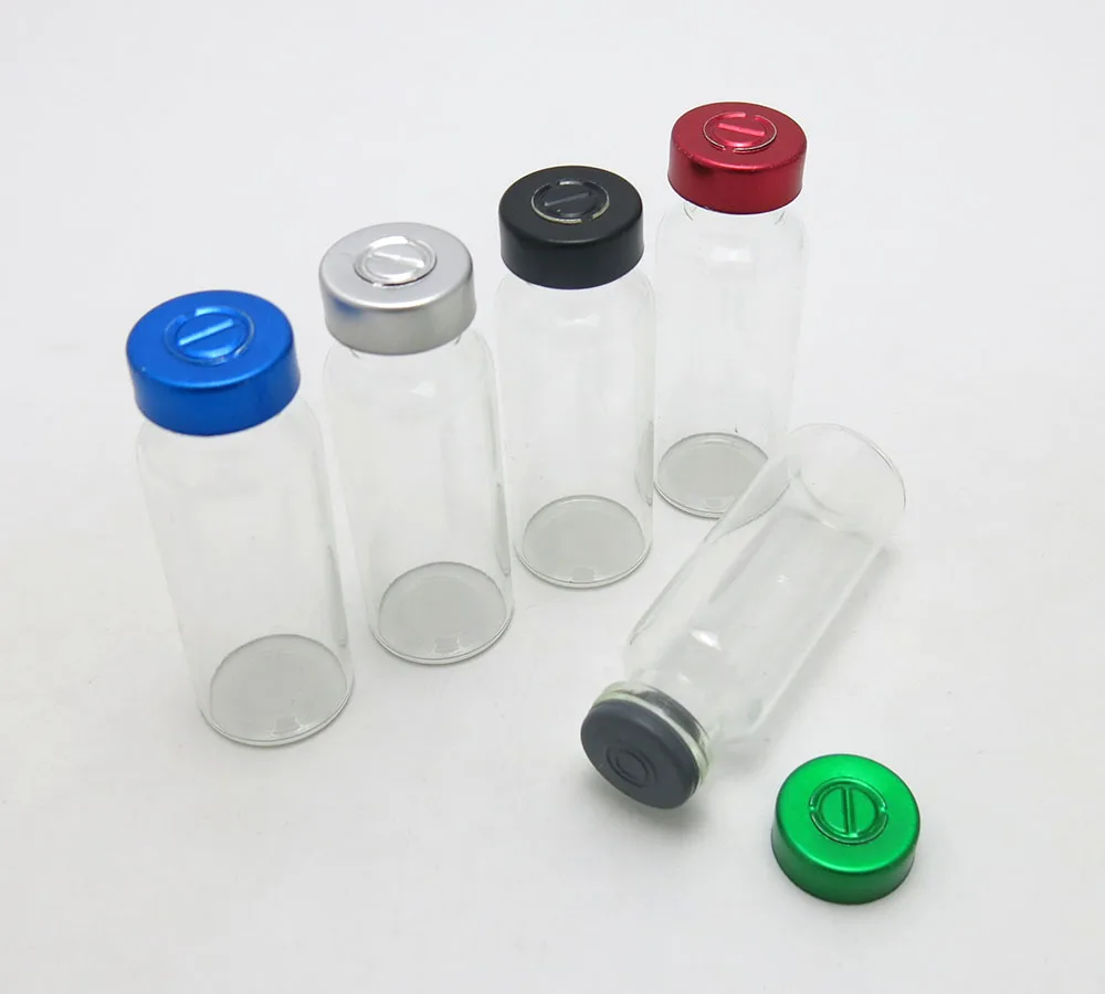 Reconstitution Solution 2-Pack 30mL Premium Glass Vials With Flip-Off Caps - High Quality Deionized Water