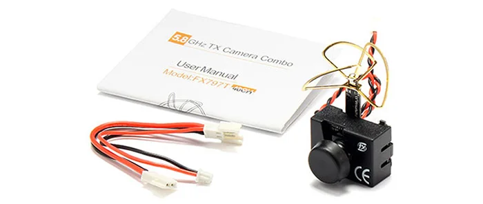 FX797T микро FPV камера 600TVL и 5,8 GHz 40CH 25mW VTX FPV Аксессуар для мультиротора