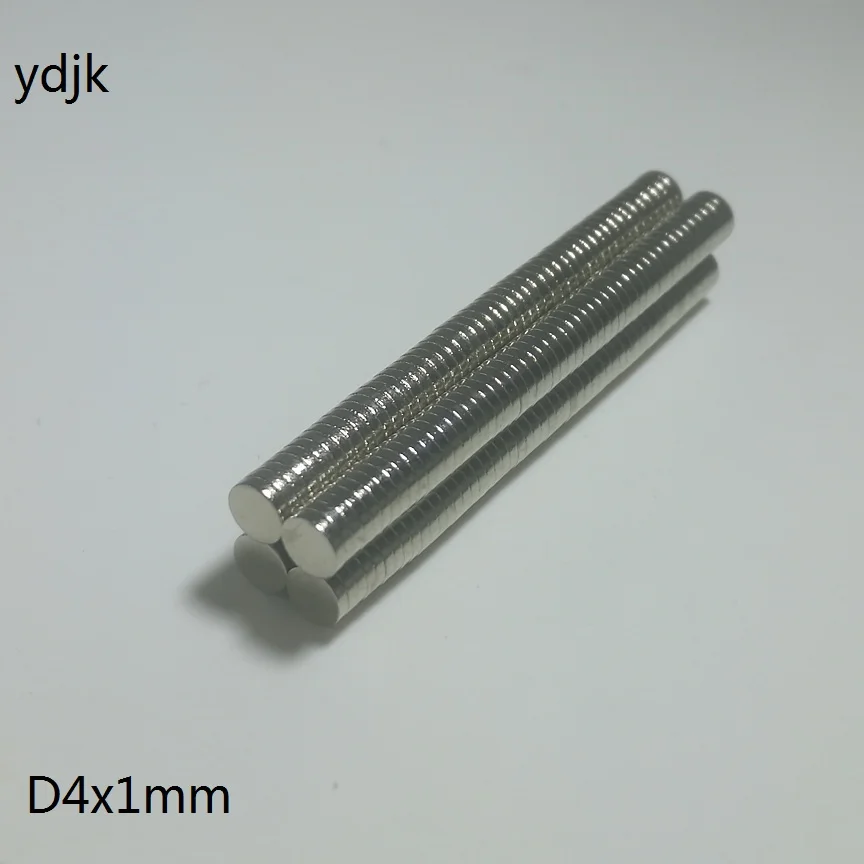 500PCS/LOT Magnet 4*1 N35 Powerful Disc Neodymium MAGNET 4x1 NdFeB Magnetic Material | Обустройство дома