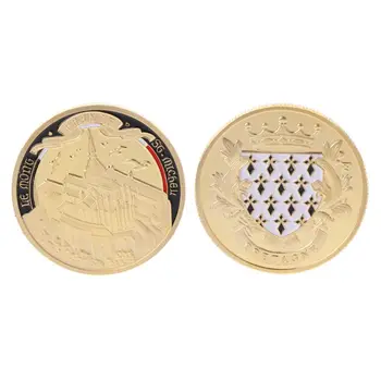 

Bretagne Commemorative Coin Handmade Alloy Art Crafts Coins Collection Souvenirs Coin Travel Gift Attractions Gift Collector