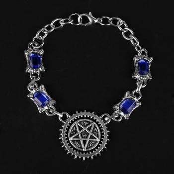 

dongsheng Wholesale Supernatural Charm Bracelets Multilayer Dean Sam Davils Winchester Bracelet for Women Jewelry-25