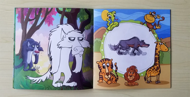 22 Pages Cute Animal Style Secret Garden Painting Drawing Kill Time Book Will Moving DIY Children's Puzzle Magic Coloring Book 22 Pages Cute Animal Style Secret Garden Painting Drawing Kill Time Book Will Moving DIY Children's Puzzle Magic Coloring Book