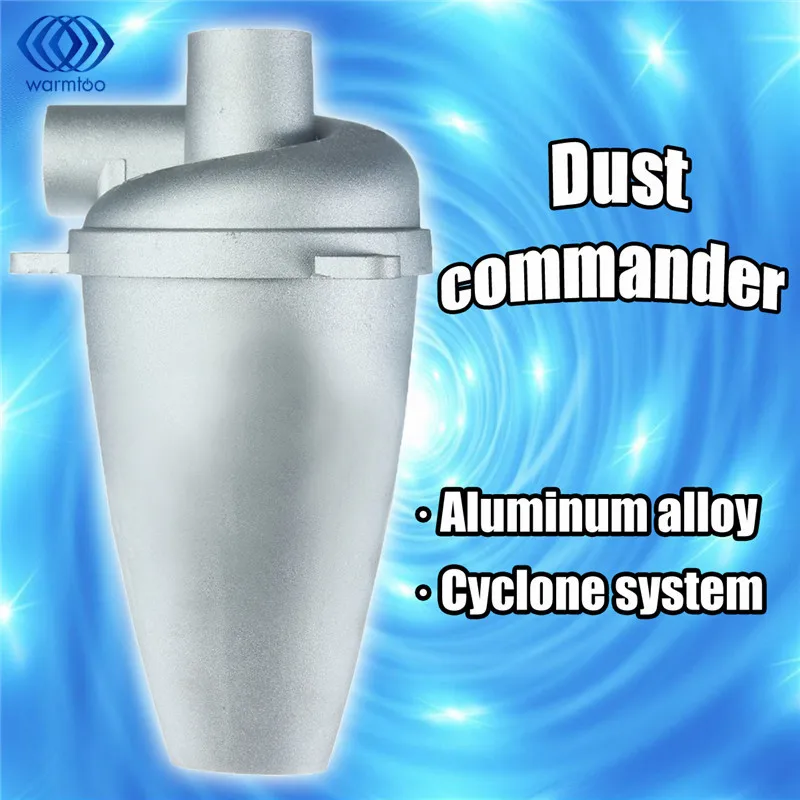 

Aluminium Alloy Cyclone Dust Collector Filter SN25T5 Separator Collector Vacuums Cleaner Filter Home Industrial Duct Collector