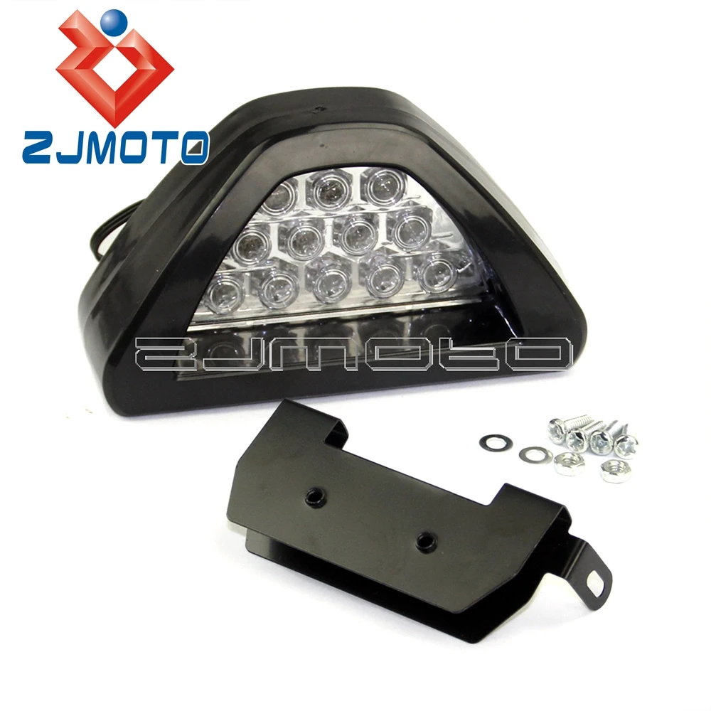 Buy Universal Sporty F1 Style Triangle Tail Light 12