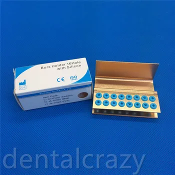 

Nice 2pc 16 Holes FG RA Bur Tips Disinfection Holder Block Sterilizer - Multifunctional