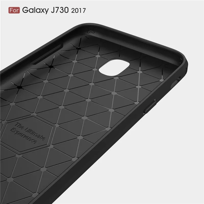 Whyes для samsung Galaxy J7 чехол J730 углеродное волокно мягкий ТПУ тяжелый противоударный силиконовый чехол для samsung J7 J730 чехол