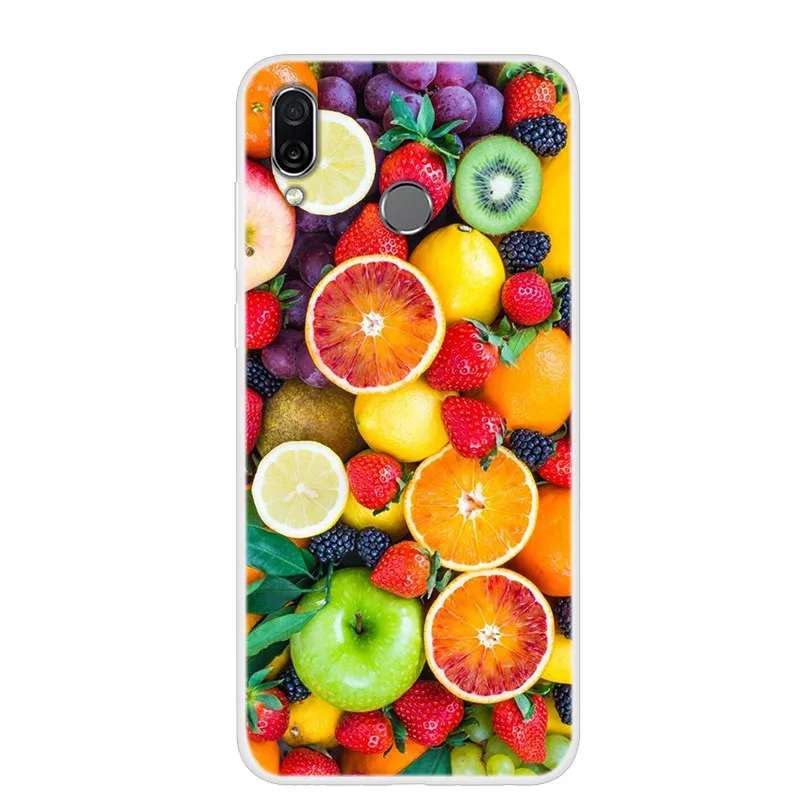 Chic Floral & Animal Print Soft TPU Silicone Case for Huawei Honor Play - 6.3 Protective Phone Cover