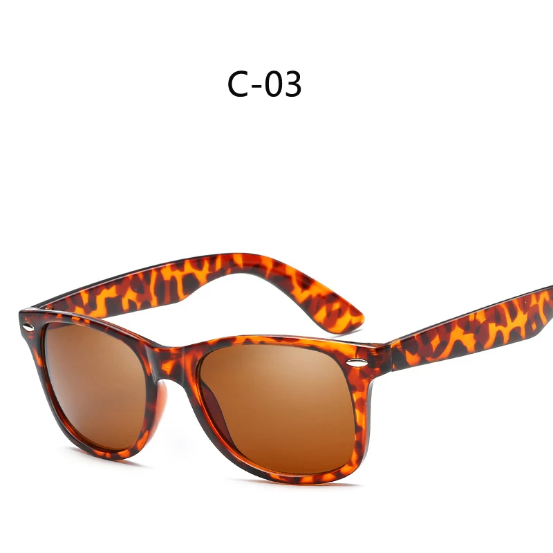 Мужские цветные солнцезащитные очки, классические мужские ретро очки с заклепками, брендовые дизайнерские солнцезащитные очки, UV400 - Цвет линз: 03
