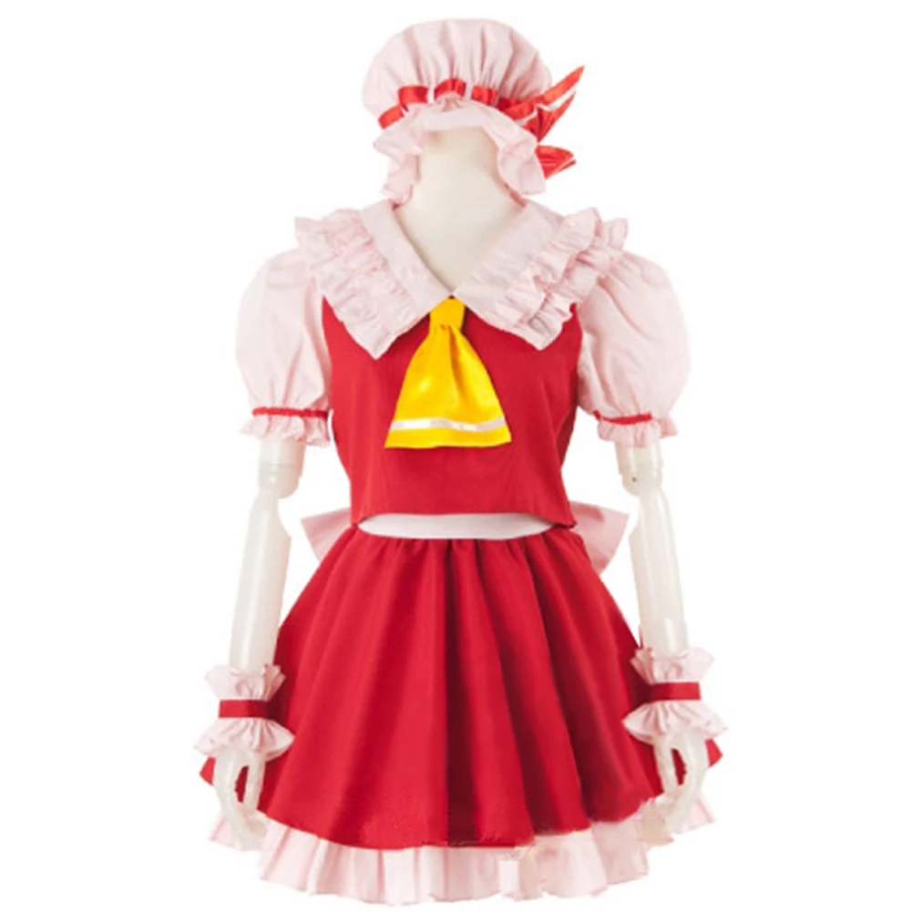 

Cosplay Costume TouHou Project Flandre Scarlet Halloween Costumes women Full set Uniform Suit