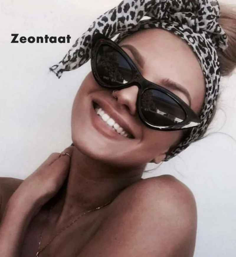 Новые Модные Винтажные Солнцезащитные очки Zeontaat 2019 женские брендовые