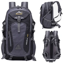 40л Водонепроницаемый USB зарядка для альпинизма унисекс мужской рюкзак для путешествий мужской наружный спортивный походный рюкзак школьный рюкзак
