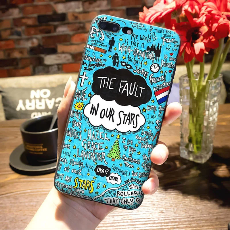 Новинка чехол MaiYaCa с надписью The Fault in Our Stars OK для iPhone 8 7 6 6S Plus X 10 5S 12Pro SE 5C|phone cases|for