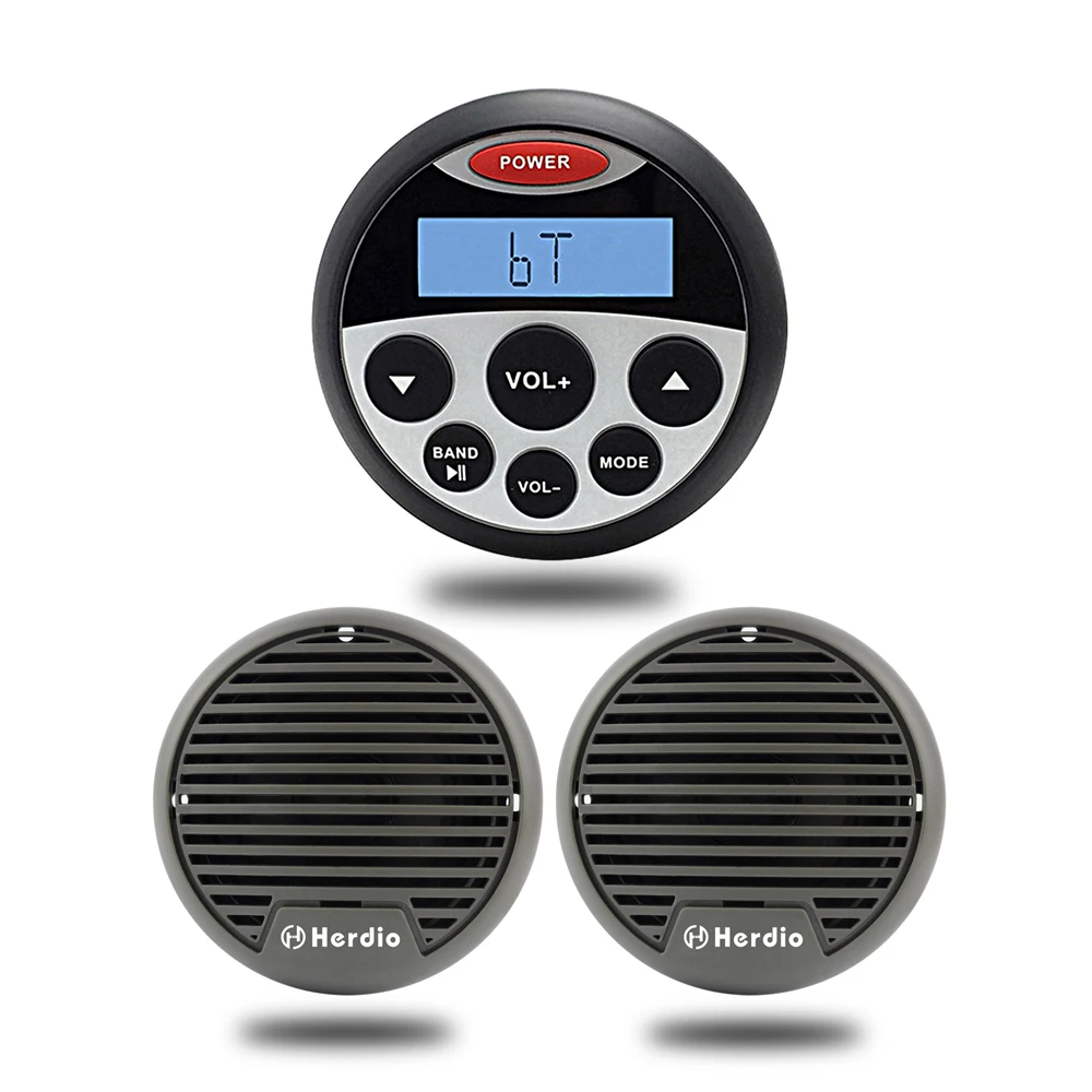 Marine Car MP3 player Motorcycle Waterproof Marine Stereo FM AM font b Radio b font Receiver