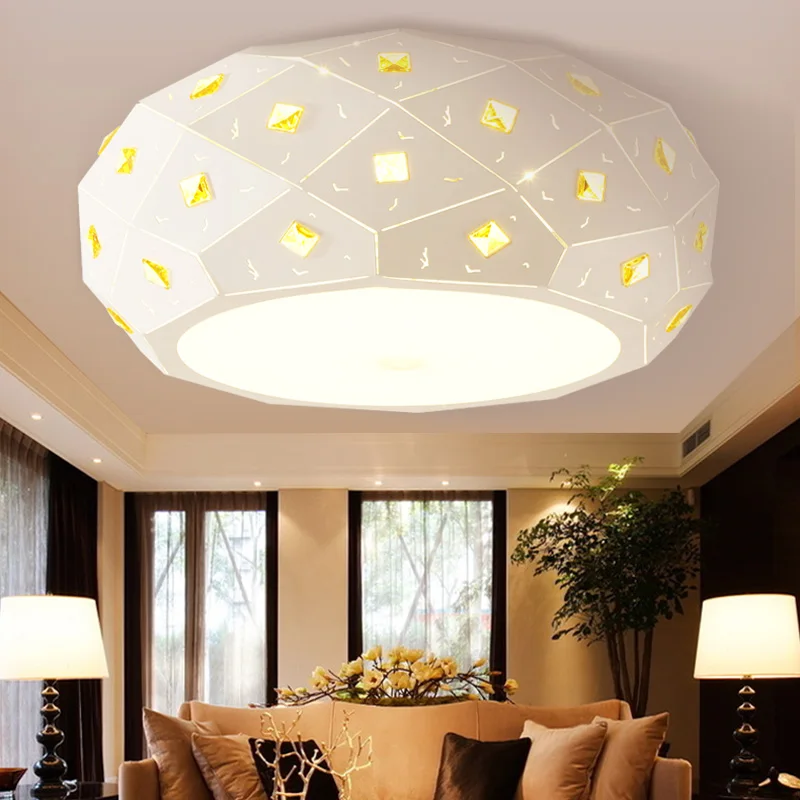 

Simple Round LED circular ceiling lamps romantic bedroom lamp children room cloakroom girl Princess modern lamp ZA FG103